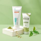  COMBO 1 BEUSCRUB Tẩy Tế Bào Chết Cho Da Mặt 100g + 1 BEUCLAY Mặt Nạ Đất Sét 70g  Skincare 