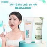  COMBO 1 BEUSCRUB Tẩy Tế Bào Chết Cho Da Mặt 100g + 1 BEUCLAY Mặt Nạ Đất Sét 70g  Skincare 