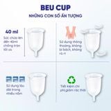  [MUA 1 TẶNG 1] Tặng ngay hũ mặt nạ đất sét BeuClay 30g khi mua Combo bộ Cốc nguyệt san BeuCup 