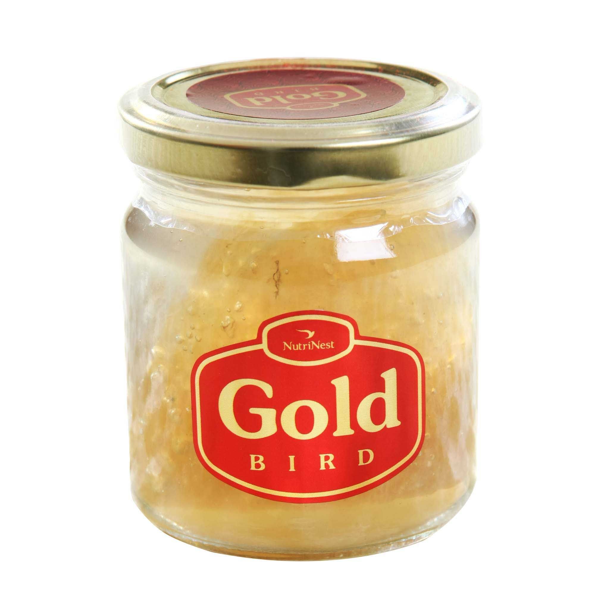  Nước Yến Sào Nguyên Tổ Chưng Đường Phèn - Gold 190g - Hộp quà 3 hũ 