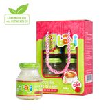  Dietary Supplement Bird’s nest soup for kids with Strawberry flavor Green Bird Babi - Pack 4 jars x 72gr 