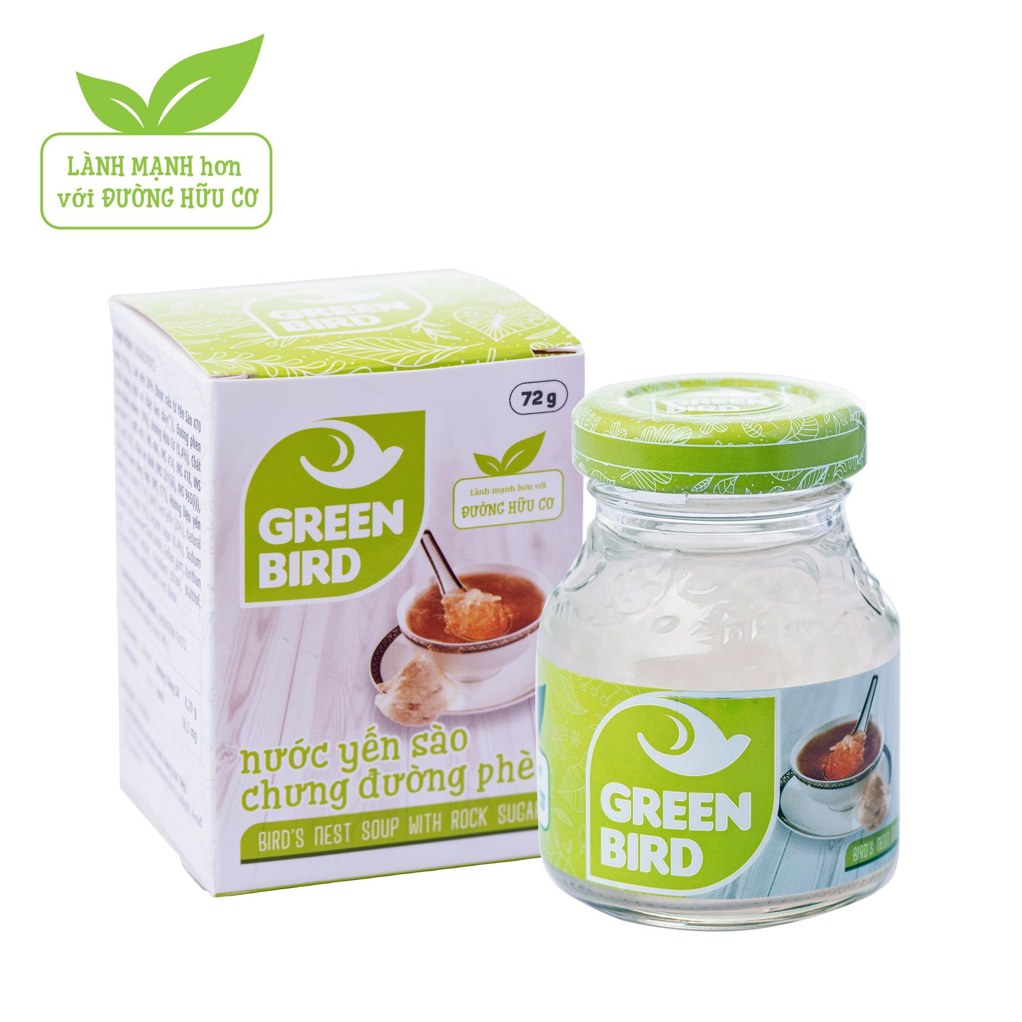  绿鸟 – 冰糖炖燕窝饮 - 单罐 72克 