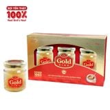  Nước Yến Sào Nguyên Tổ Chưng Đường Phèn - Gold 190g - Hộp quà 3 hũ 