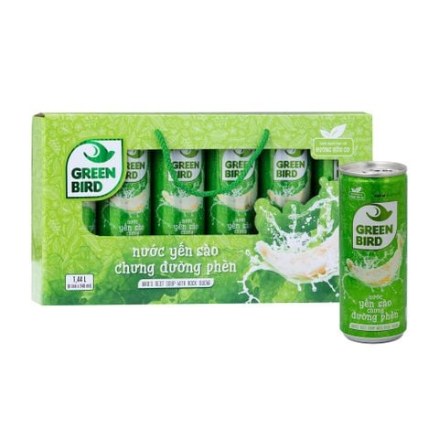  Bird's Nest Drink with Rock Sugar - Gift Box 6 Cans x 240ml 