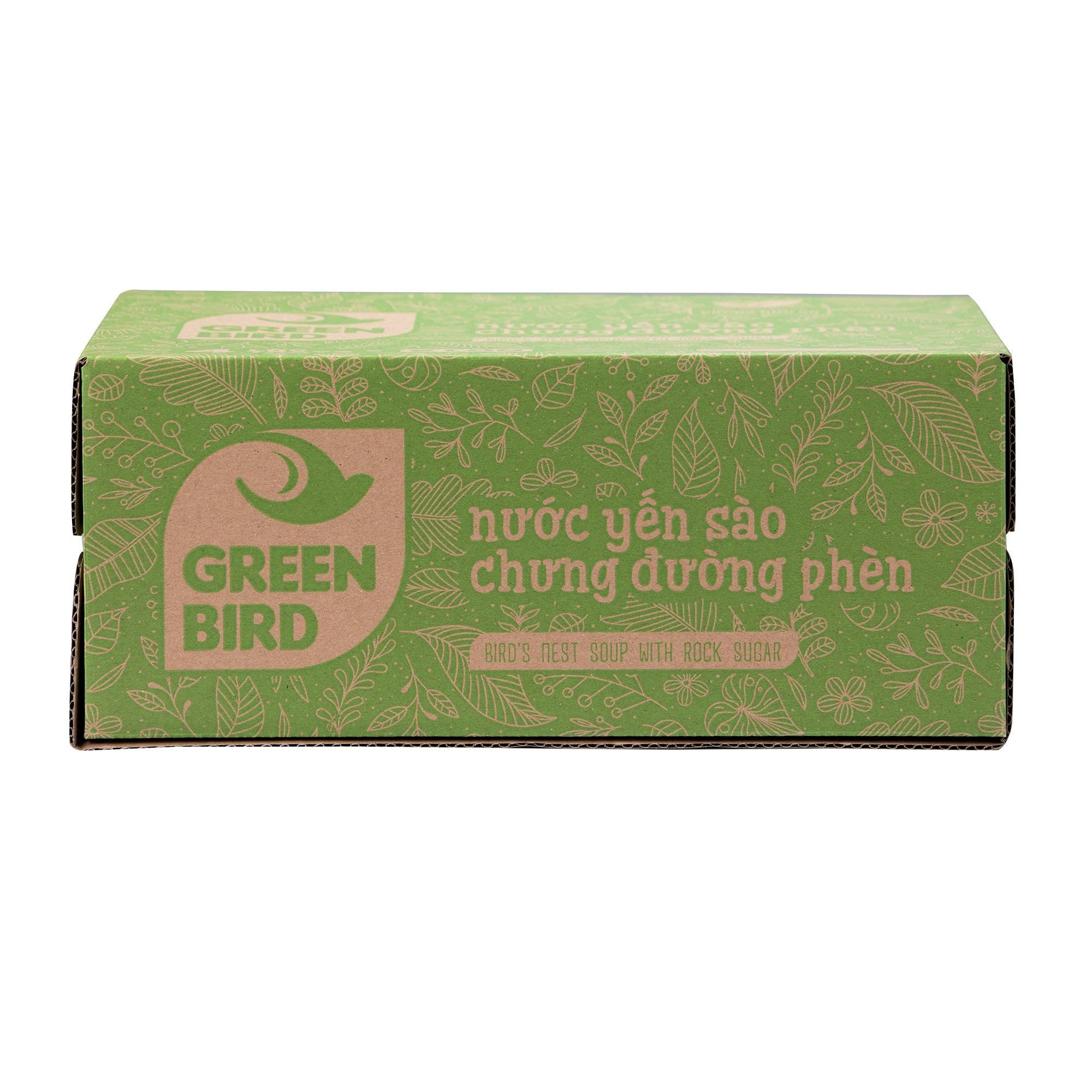  Nước Yến sào chưng đường phèn - Lốc 6 lon 240ml 