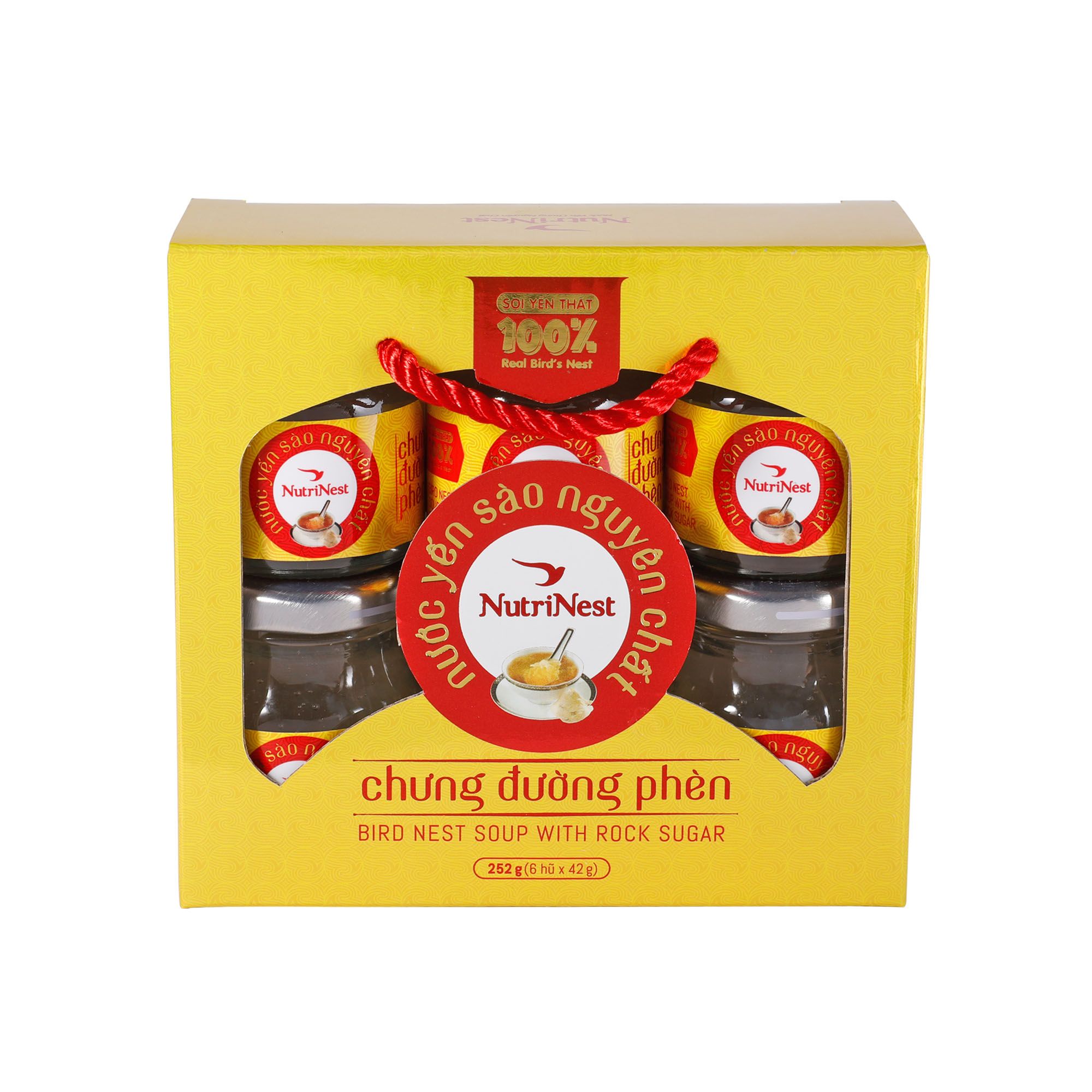  Bird's nest soup with rock sugar 42g -  Pack 6 jars 