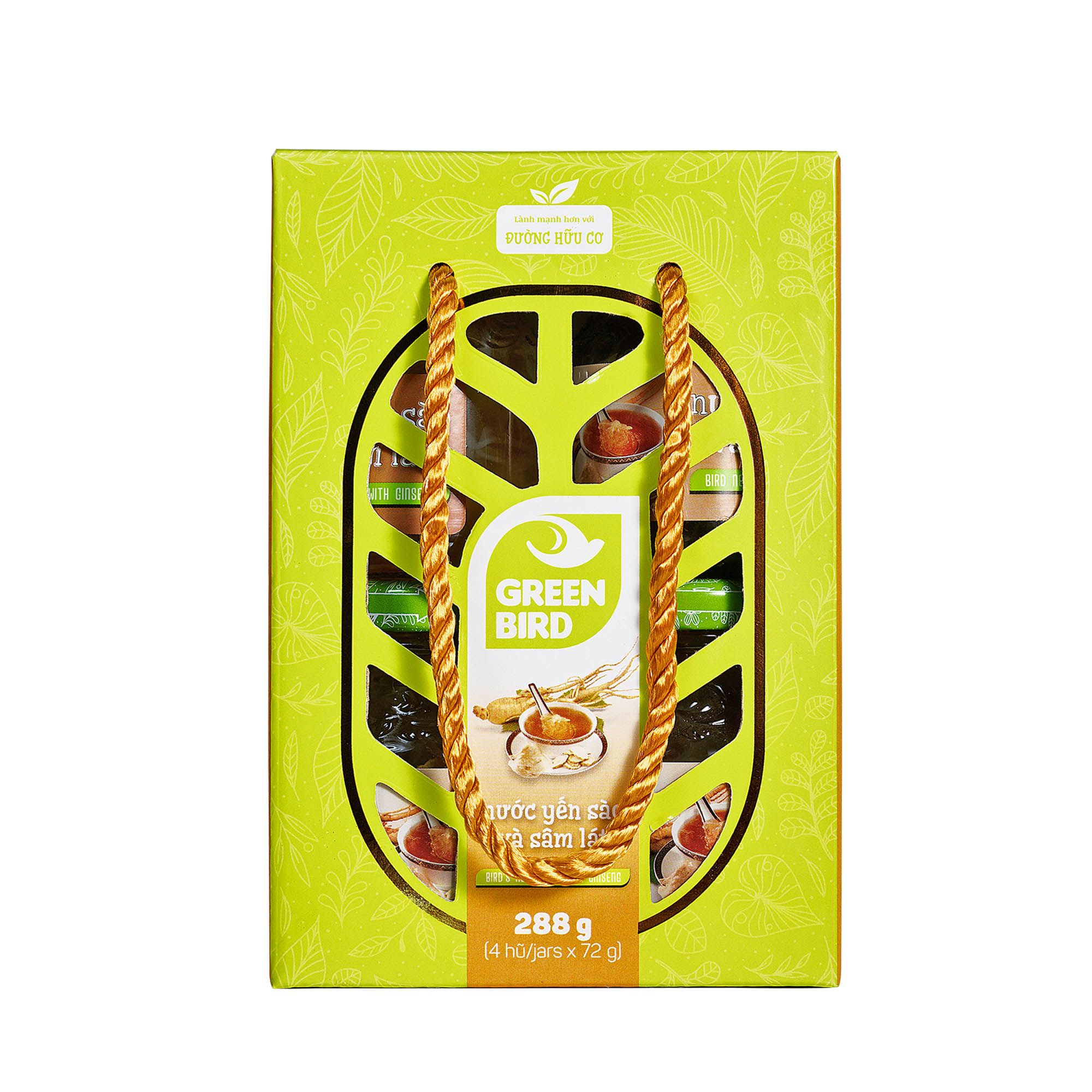 Bird's Nest Soup With Ginseng - Pack 4 jars x 72gr 