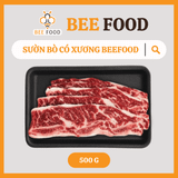  Sườn bò Canada có xương (Beefood) - Túi 500g 