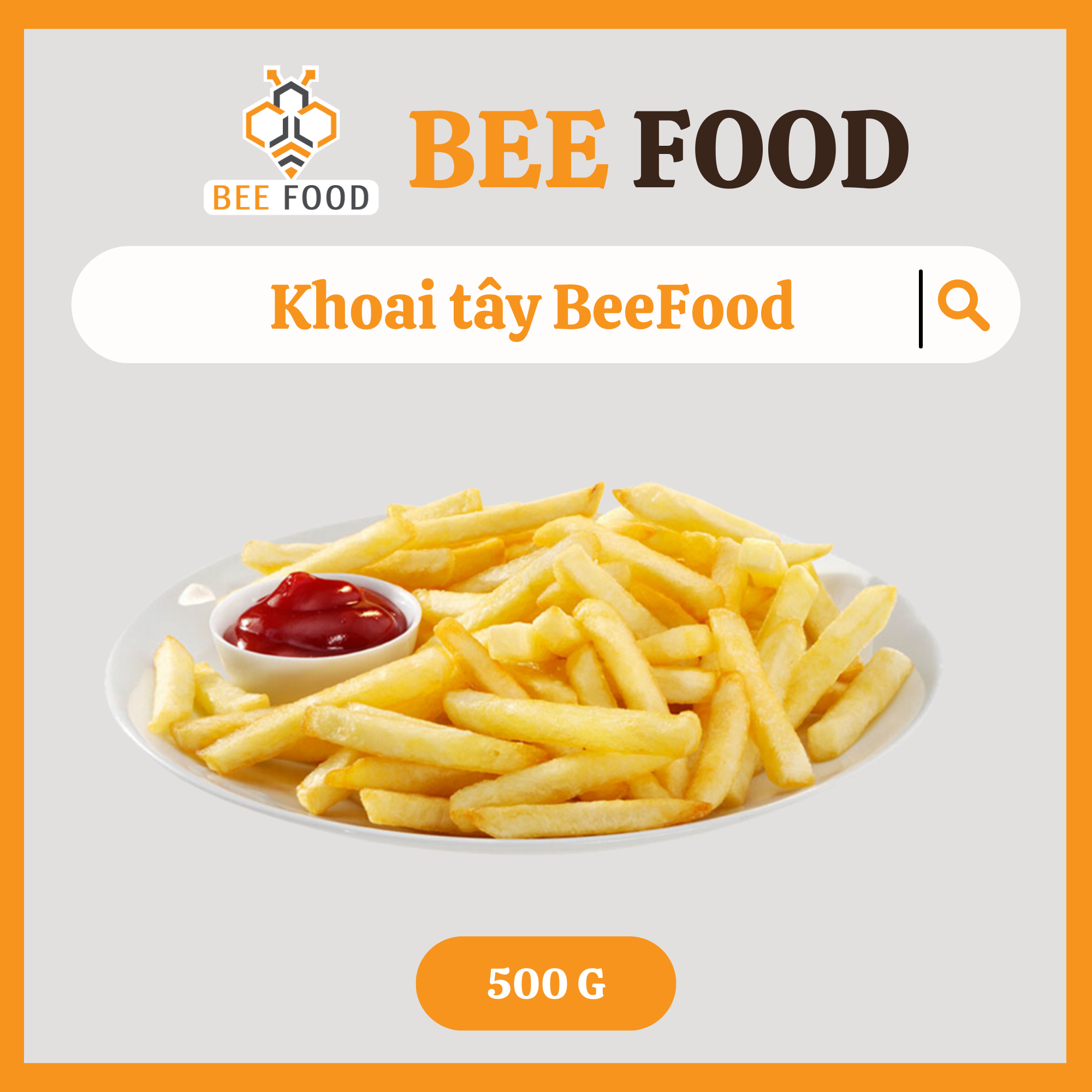  Khoai Tây Sợi Marquise Fries - Túi 1kg 