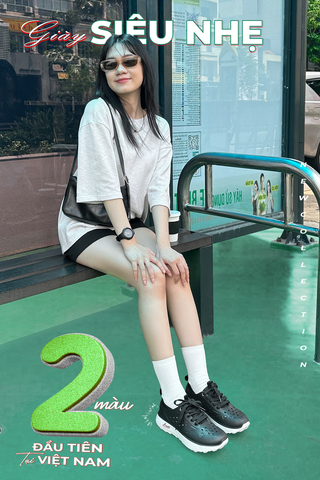  Giày siêu nhẹ Nữ EVA 2 màu E2-001W 