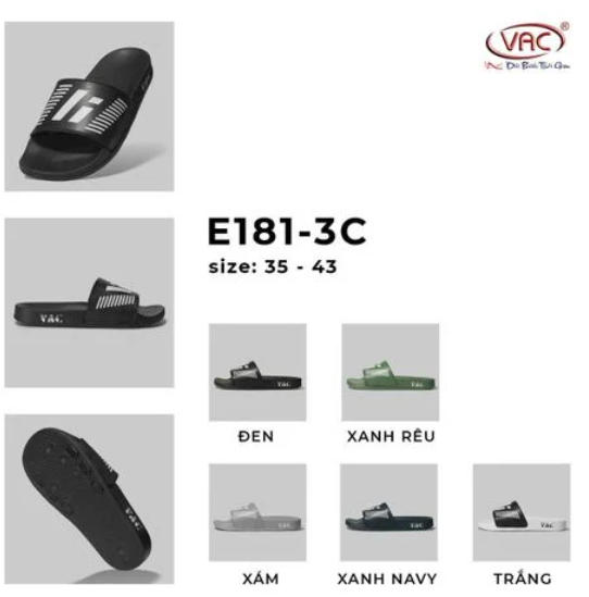  DÉP EVA QUAI NGANG NAM E181M-3C 