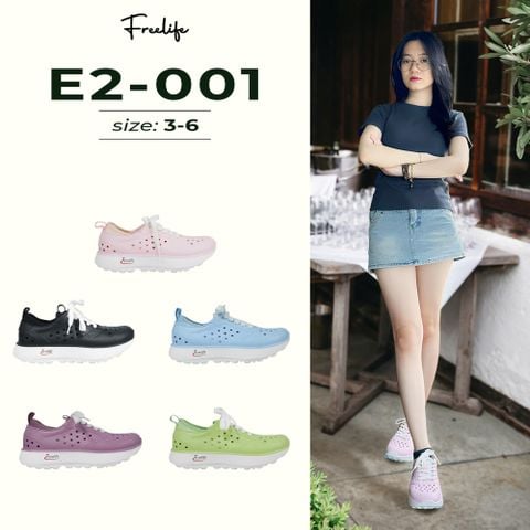  Giày siêu nhẹ Nữ EVA 2 màu E2-001W 