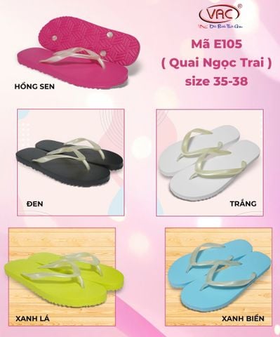  KẸP EVA NỮ E105 NGỌC TRAI 