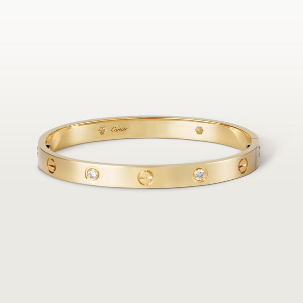  LOVE BRACELET, 4 DIAMONDS 