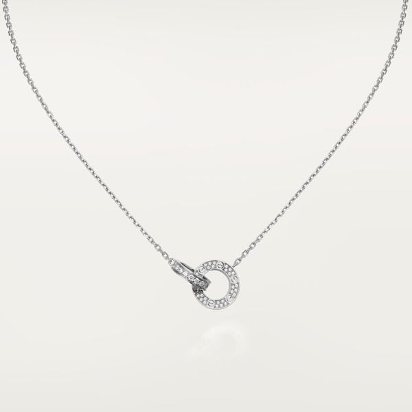  LOVE NECKLACE, DIAMOND-PAVED 