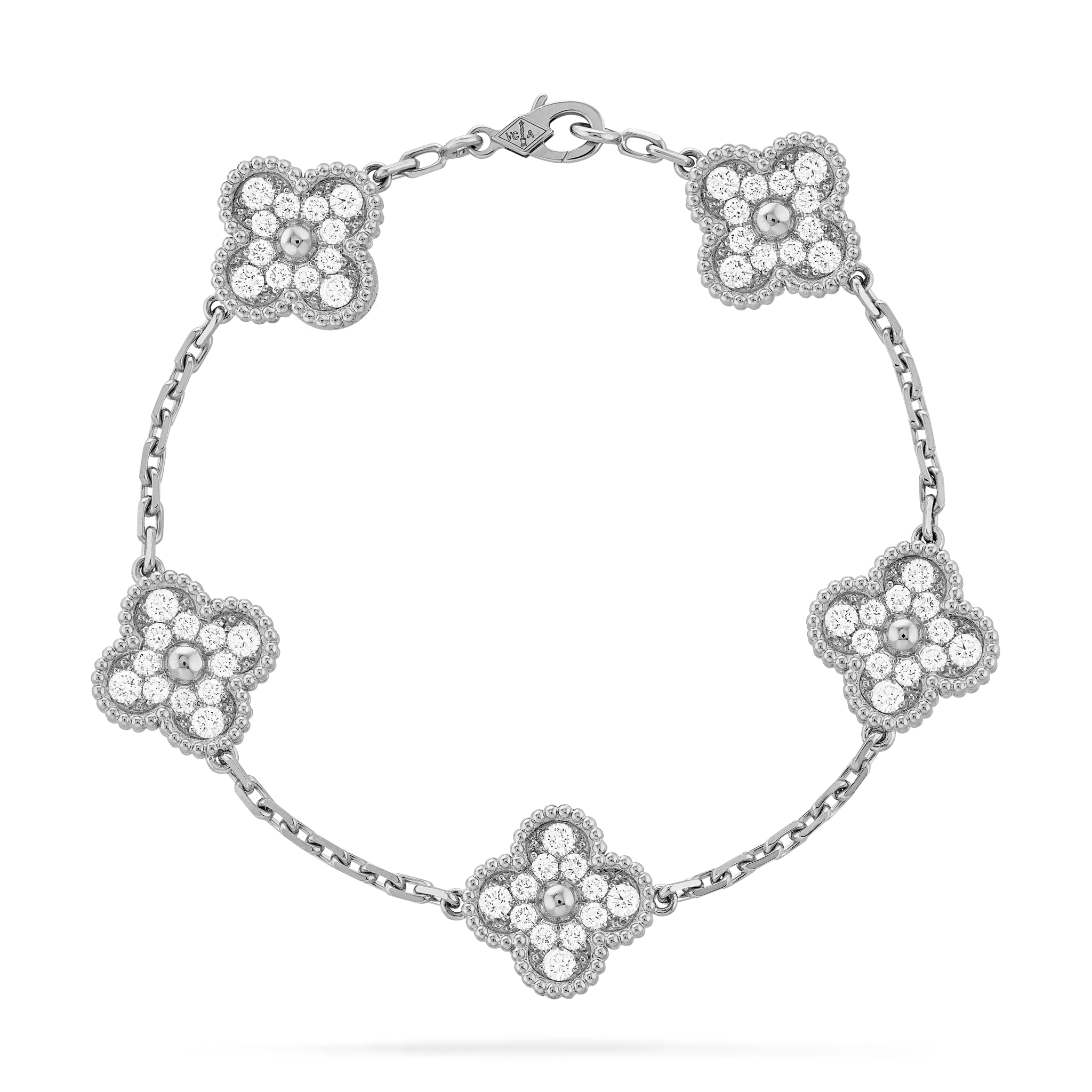  Vintage Alhambra bracelet, 5 motifs 