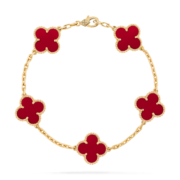  Vintage Alhambra bracelet, 5 motifs 