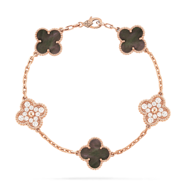  Vintage Alhambra bracelet, 5 motifs 