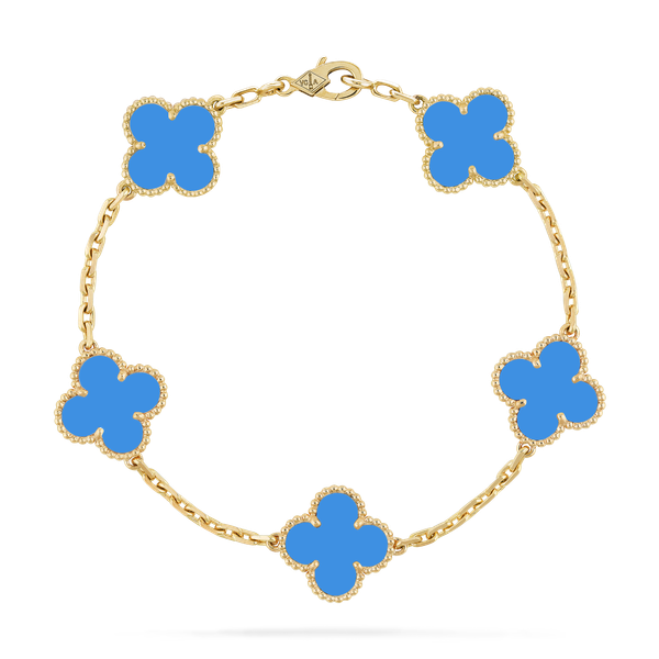  Vintage Alhambra bracelet, 5 motifs 