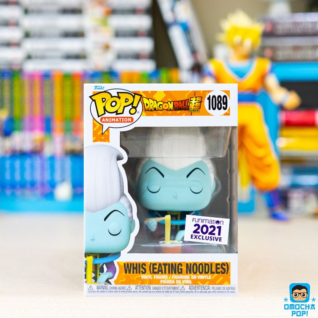Funko Pop Anime - Dragon Ball Z : Whis Eating Noodles - Tem Funimation ...