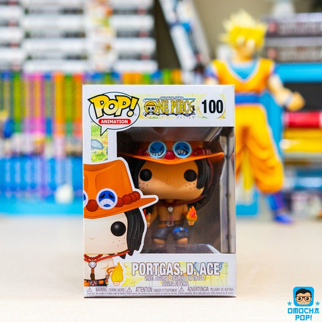 Funko POP Anime One Piece Portgas D Ace Figura de acción Flyzone
