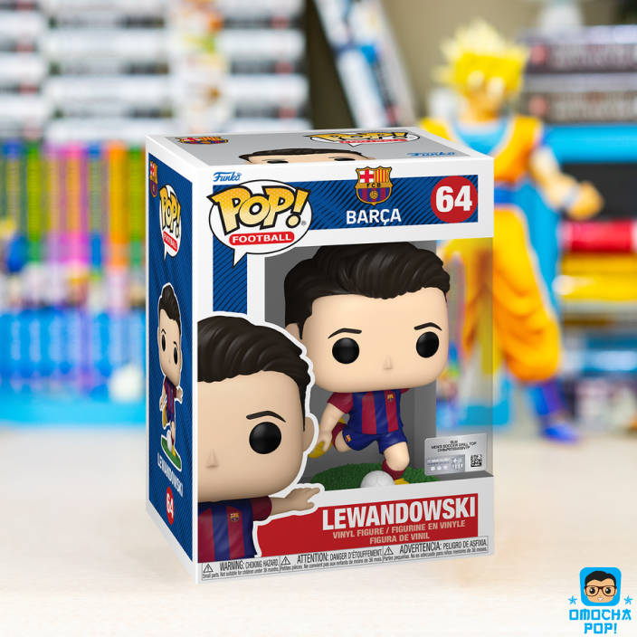  [Hàng Order] Mô Hình Chính Hãng Funko Pop Football - Barcelona : Lewandowski #64 