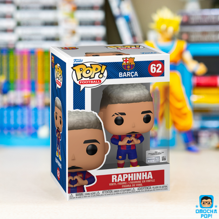  [Hàng Order] Mô Hình Chính Hãng Funko Pop Football - Barcelona : Raphinha #62 