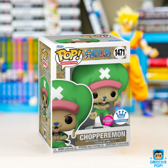  [Deal Order] FUNKO POP! CHOPPEREMON IN WANO OUTFIT (FLOCKED) - TEM FUNKO SHOP EXCLUSIVE 
