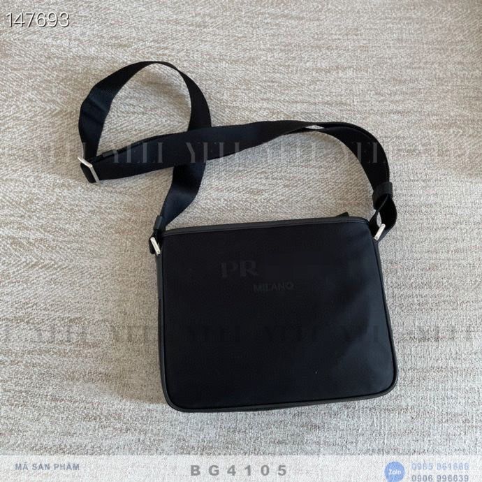  TÚI PRADA LOGO UNISEX SAFFIANO NYLON PLAIN MESSENGER & SHOULDER BAGS 