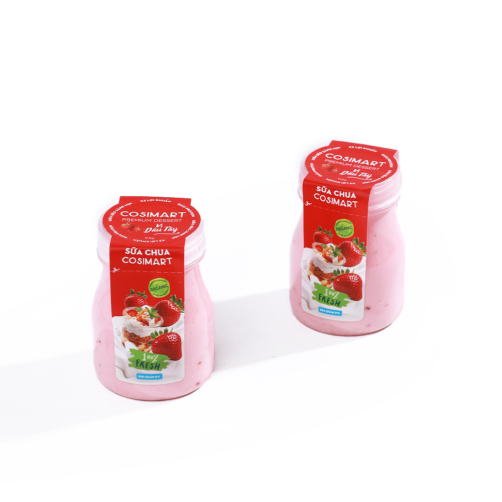  Sữa chua Dâu Tây 