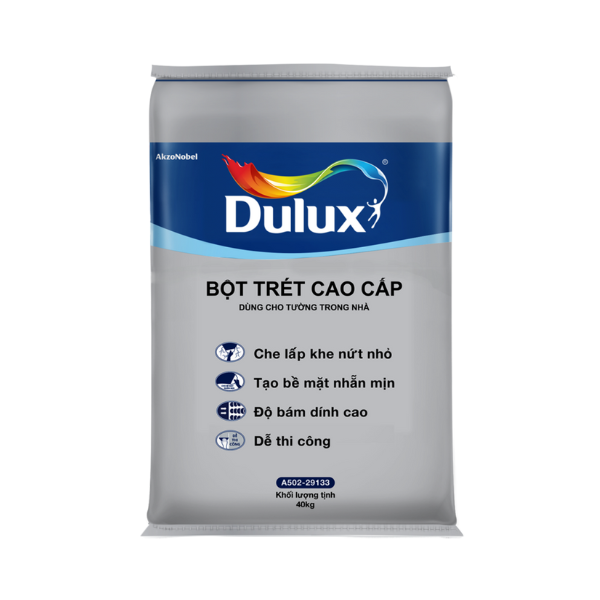 Bột trét tường nội thất Dulux B347 40Kg