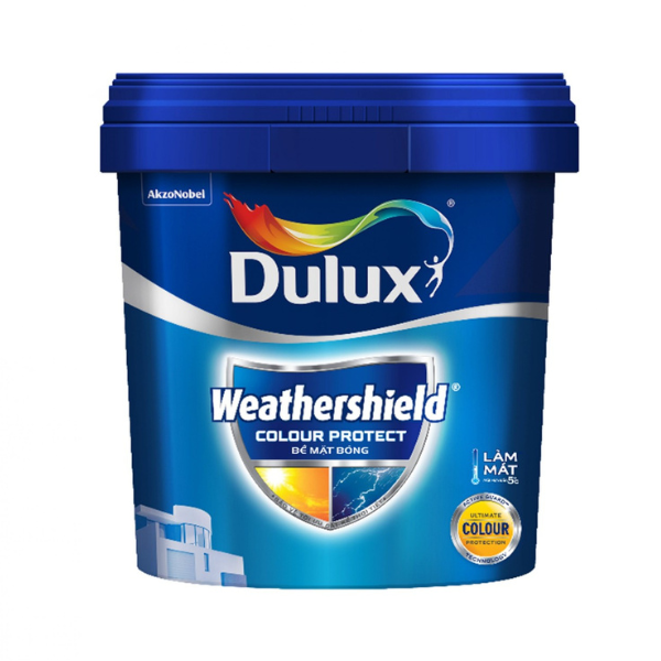 Sơn ngoại thất Dulux Weathershield Colour Protect Bóng E023