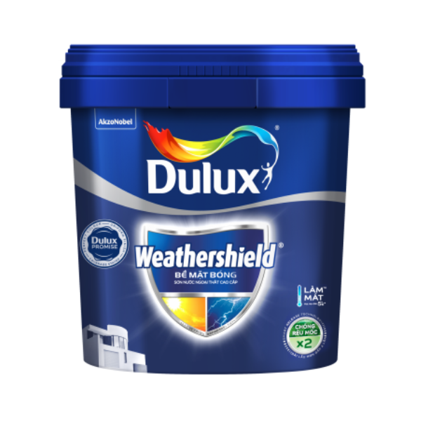 Sơn ngoại thất Dulux Weathershield Bóng BJ9