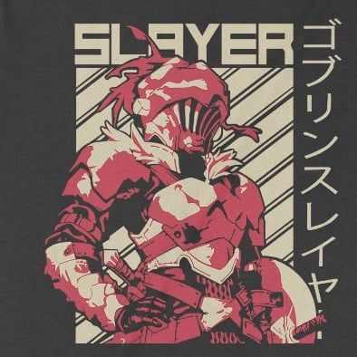  Áo thun Goblin Slayer, Trùm Cuối Manga Anime, Unisex Cotton 100% 2 màu nam nữ 0364 
