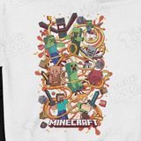  Áo Hoodie Minecraft - Graffity, Trùm Cuối Game, Nỉ Bông 100% Unisex nam nữ 0435 