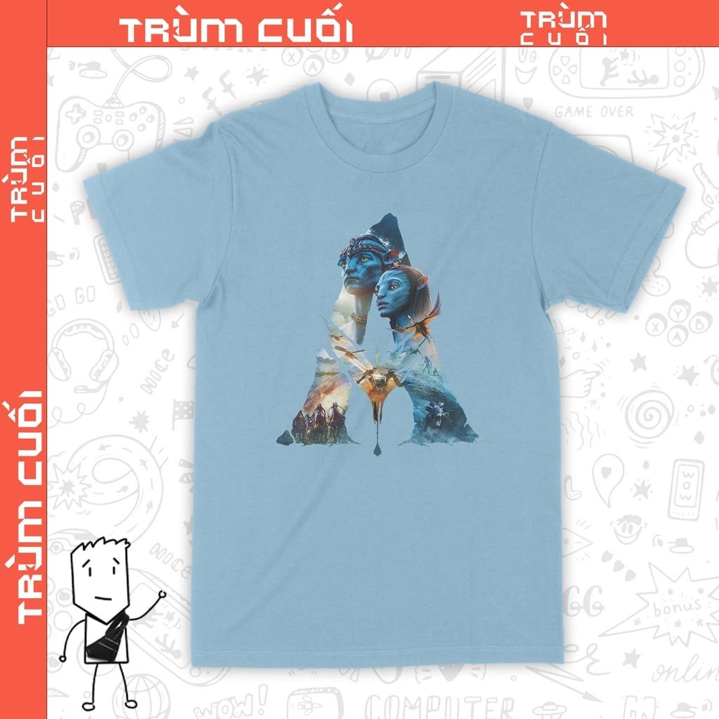  Áo thun James Cameron's Avatar, Unisex Trùm Cuối Cine, Cotton 100% 2 màu nam nữ 0156 