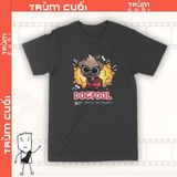  Áo Thun Dogpool - DeadPool & Wolverine Trùm Cuối Movie Cine, Unisex Cotton 100% 2 màu nam nữ 0453 