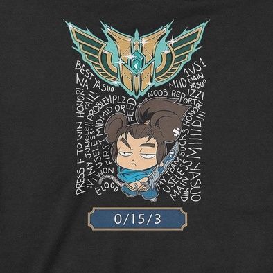  Áo Sweater Yasuo - Đạo Của Lãng Xẹt, Trùm Cuối Game, Unisex Nỉ Bông 100% 2 màu nam nữ 0096 