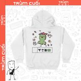  Áo hoodie Creeper - Minecraft, Trùm cuối Game, Cotton 100% 2 màu nam nữ 0219 