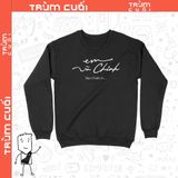  Áo Sweater Em và Chỉnh, Trùm Cuối Meme, Unisex Nỉ Bông 100% 2 màu nam nữ 0201 0202 