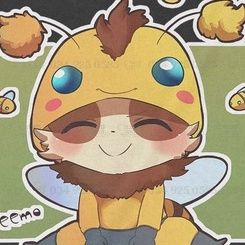  Áo thun Teemo Beemo, Trùm Cuôi Game Liên Minh, Unisex Cotton 100% 2 màu nam nữ 0097 