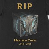  Áo thun Bye bye Rương Hextech, Trùm Cuối Meme Game Liên Minh, Cotton 100% Unisex 2 màu nam nữ 0458 