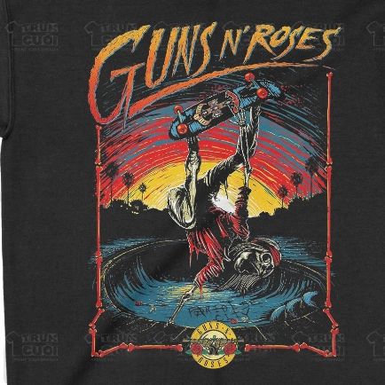  Áo Sweater Guns n' Roses, Trùm Cuối Thần Tượng Âm Nhạc, Unisex Nỉ Bông 100% 2 màu nam nữ 0388 