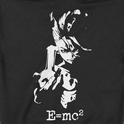  Áo Hoodie Dr. Stone: Senku Ishigami, TSHIRT-HOLIC Anime, Unisex Nỉ Bông 100% 2 màu nam nữ 0010 