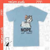  Áo thun Mèo Thomas Not Today, Trùm Cuối Meme, Cotton 100% 2 màu nam nữ 0123 