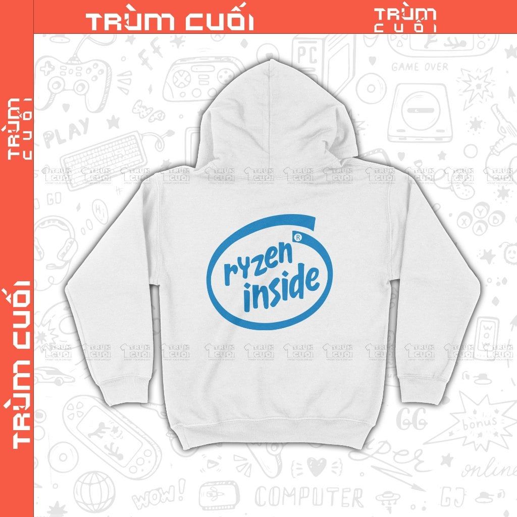  Áo Hoodie Ryzen Nhưng Mà Nó Lạ Lắm, Trùm Cuối Meme Đa Vũ Trụ, Nỉ Bông 100% Unisex nam nữ 0376 