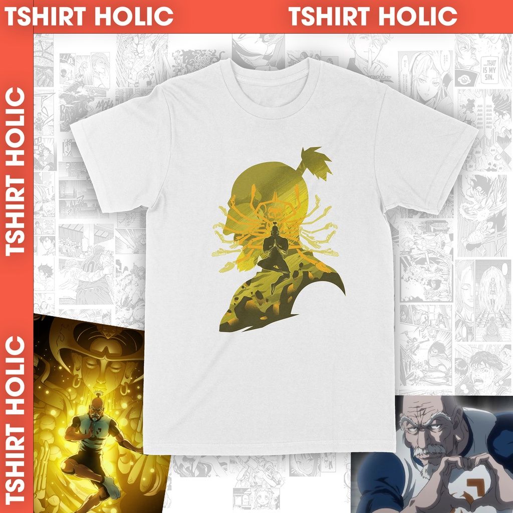  Áo thun Netero Thiết Quan Âm - HxH, Trùm Cuối Anime, Unisex Cotton 100% 2 màu nam nữ 0032 