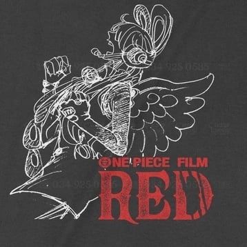  Áo thun Diva Uta - One Piece Red, Unisex Trùm Cuối Anime Cine, Cotton 100% 2 màu nam nữ 0158 