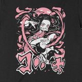  Áo Hoodie Kimetsu no Yaiba: Nezuko Kamado, Trùm Cuối Anime, Unisex Nỉ Bông 100% 2 màu nam nữ 