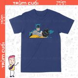  Áo thun Batman Gạt Tay Trúng Má Robin, Trùm Cuối DC Meme, Cotton 100% 2 màu nam nữ 0300 